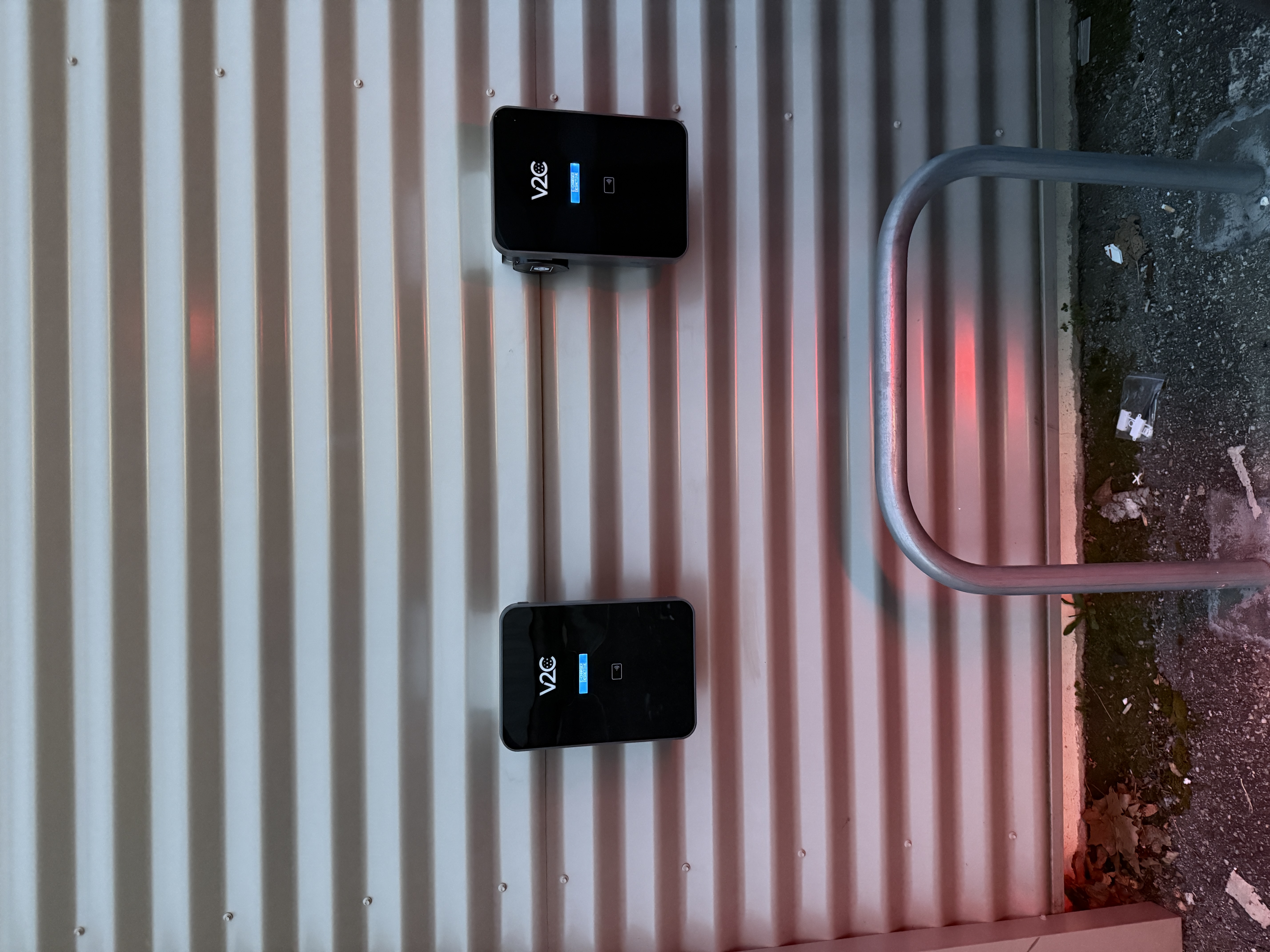 Installation de 2 bornes trydan pro 22 kw